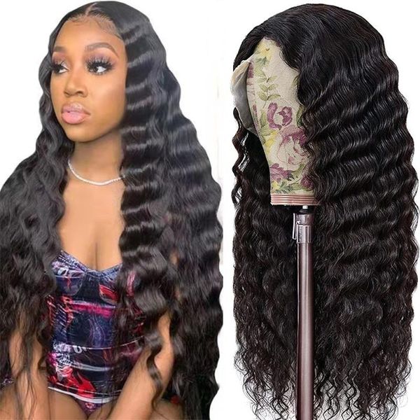 lace wigs transparent front human hair for women raw brazilian loose deep wave 180% 13x1 frontal, Black;brown
lace wigs transparent front human hair for women raw brazilian loose deep wave 180% 13x1 frontal, Black;brown