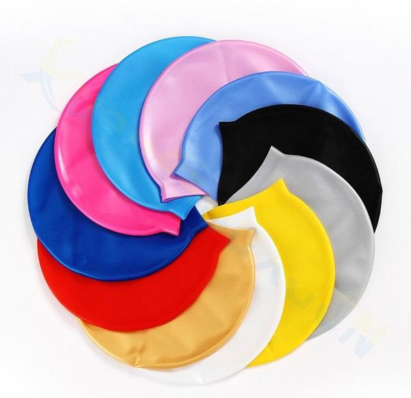 200pcs flexible waterproof silicone swimming cap waterdrop head cover protect ear swim caps pool bath
200pcs flexible waterproof silicone swimming cap waterdrop head cover protect ear swim caps pool bath