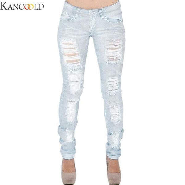 women stretch distressed ripped slim skinny jeans trousers leggings casual comfortable resistant pants women's, Blue
women stretch distressed ripped slim skinny jeans trousers leggings casual comfortable resistant pants women's, Blue