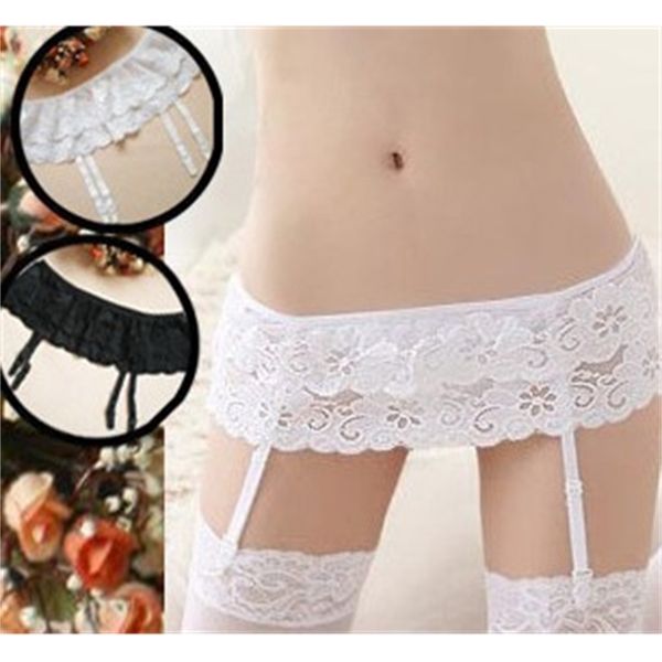 female lace garters double skirt style fun underwear matching garters, Black;white
female lace garters double skirt style fun underwear matching garters, Black;white