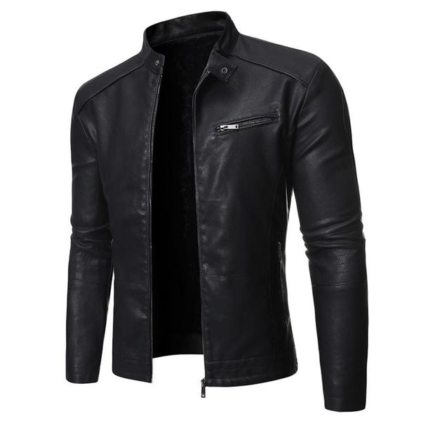 men's jackets men jacket leather 2021 motorcycle lapel versatile personality slimming zipper pocket wash coat, Black;brown
men's jackets men jacket leather 2021 motorcycle lapel versatile personality slimming zipper pocket wash coat, Black;brown
