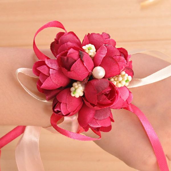 decorative flowers & wreaths wedding bridal bridesmaid wrist corsage flower hand party decor band 1pcs
decorative flowers & wreaths wedding bridal bridesmaid wrist corsage flower hand party decor band 1pcs