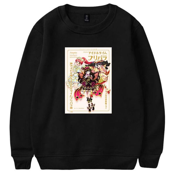 men's hoodies & sweatshirts idol time pripara japanese anime story spring hoody street style casual harajuku women/men clothing, Black
men's hoodies & sweatshirts idol time pripara japanese anime story spring hoody street style casual harajuku women/men clothing, Black