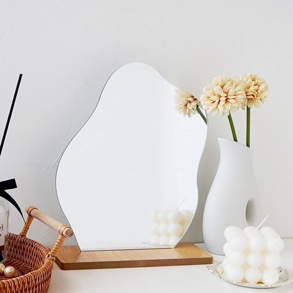 mirrors ins simple irregular acrylic decorative standing mirror wooden base makeup cosmetic tool beauty room stage po tools
mirrors ins simple irregular acrylic decorative standing mirror wooden base makeup cosmetic tool beauty room stage po tools