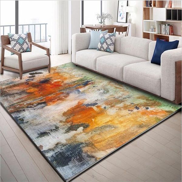 carpets nordic style abstract oil painting pattern rugs anti-wrinkle for bedroom home decor customized floor mats
carpets nordic style abstract oil painting pattern rugs anti-wrinkle for bedroom home decor customized floor mats