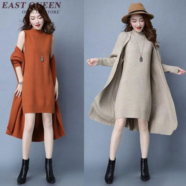 casual dresses women winter sweater dress plus size woman female knittied kk1485 h, Black;gray
casual dresses women winter sweater dress plus size woman female knittied kk1485 h, Black;gray