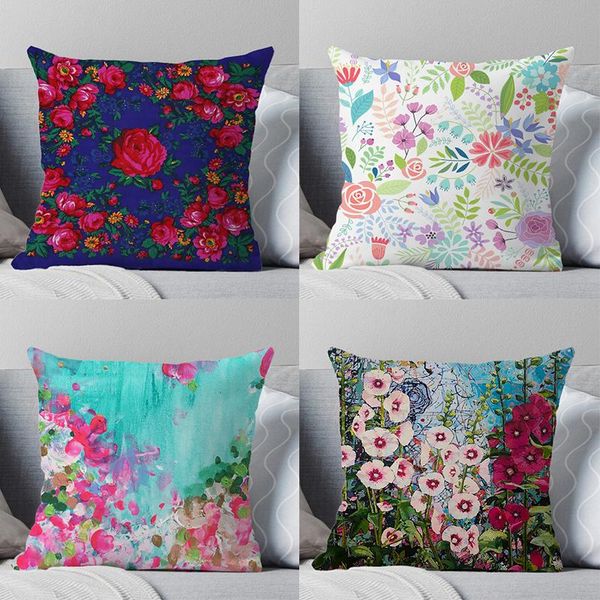 cushion/decorative pillow beautiful plant flowers case 45*45cm decorative home sofa bedding car cover square zipper throw cushion gift
cushion/decorative pillow beautiful plant flowers case 45*45cm decorative home sofa bedding car cover square zipper throw cushion gift
