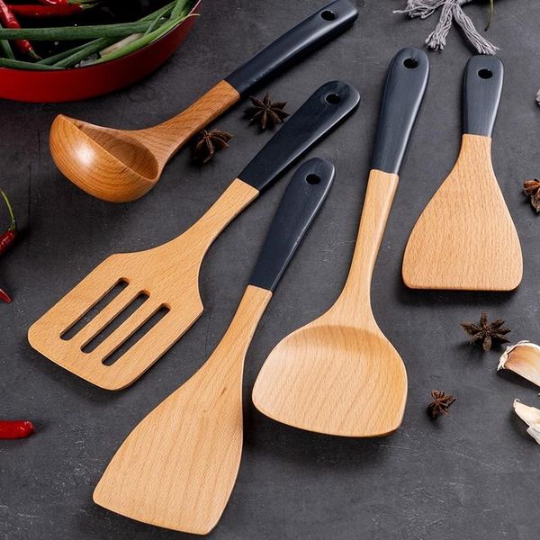 spoons spatula long handle solid wood kitchenware non-stick cooking creative rice spoon color soup household
spoons spatula long handle solid wood kitchenware non-stick cooking creative rice spoon color soup household