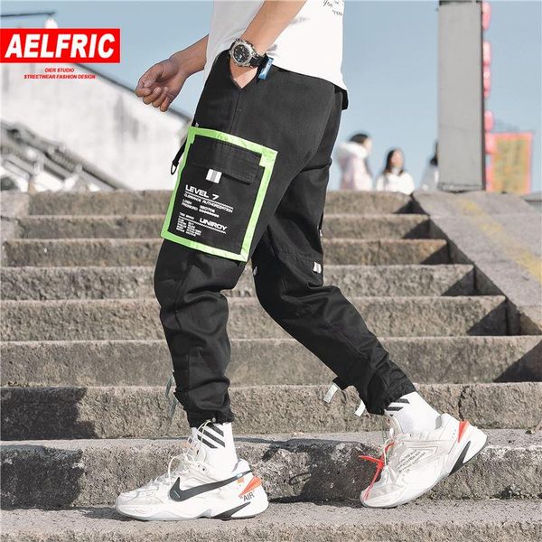 men's pants aelfric multi pockets cargo harem jogger 2021 harajuku hip hop casual streetwear joggers male elastic waist sweatpants, Black
men's pants aelfric multi pockets cargo harem jogger 2021 harajuku hip hop casual streetwear joggers male elastic waist sweatpants, Black