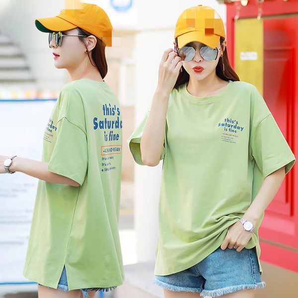 women's t-shirt 2021 summer female leisure cotton shirt ladies fashion elegant women loose print pullovers, White
women's t-shirt 2021 summer female leisure cotton shirt ladies fashion elegant women loose print pullovers, White