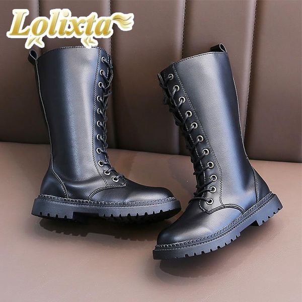 kids 3year-long botas boots for little girls women winter snow warm plush black fashion casual children shoes, Black;grey
kids 3year-long botas boots for little girls women winter snow warm plush black fashion casual children shoes, Black;grey