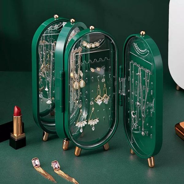 storage boxes & bins jewelry box earrings display stand bracelet necklace organizer foldable portable plastic 4 doors 240 holes large bb
storage boxes & bins jewelry box earrings display stand bracelet necklace organizer foldable portable plastic 4 doors 240 holes large bb