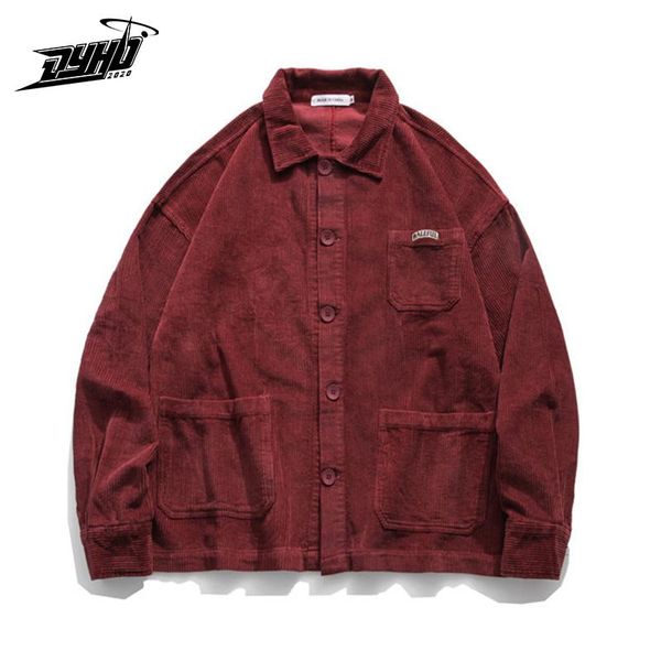 men's jackets 2021 winter mens hip hop streetwear jacket vintage corduroy men coat solid color loose pockets cotton fashion, Black;brown
men's jackets 2021 winter mens hip hop streetwear jacket vintage corduroy men coat solid color loose pockets cotton fashion, Black;brown