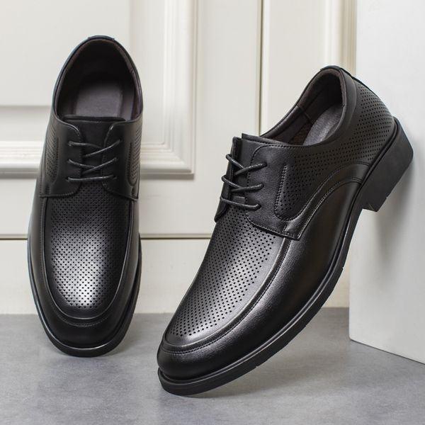 45.46.47 size business leather shoes mens summer new mens hollow breathable casual formal wear shoes mens korean derby shoes, Black
45.46.47 size business leather shoes mens summer new mens hollow breathable casual formal wear shoes mens korean derby shoes, Black