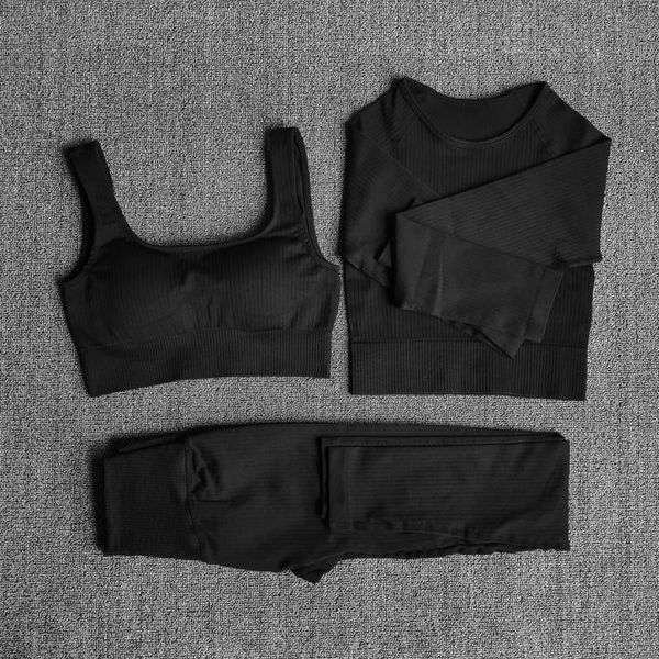 yoga outfit seamless women's sportswear set workout clothes athletic wear sports gym legging fitness bra long sleeve suit
yoga outfit seamless women's sportswear set workout clothes athletic wear sports gym legging fitness bra long sleeve suit
