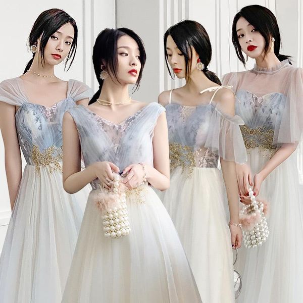 ethnic clothing fairy bridesmaid dress temperament evening party elegant a-line banquet charming prom gowns dreamy maxi mesh, Red
ethnic clothing fairy bridesmaid dress temperament evening party elegant a-line banquet charming prom gowns dreamy maxi mesh, Red