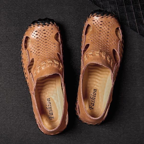 summer men 39 s sandals hollow lightweight breathable casual leather genuine roman beach shoes mesh mens handmade outdoor, Black
summer men 39 s sandals hollow lightweight breathable casual leather genuine roman beach shoes mesh mens handmade outdoor, Black