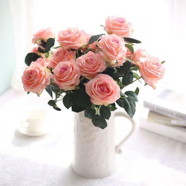 decorative flowers & wreaths 11 heads artificial rose flower bouquet bud bride wedding home party decoration fake faux
decorative flowers & wreaths 11 heads artificial rose flower bouquet bud bride wedding home party decoration fake faux