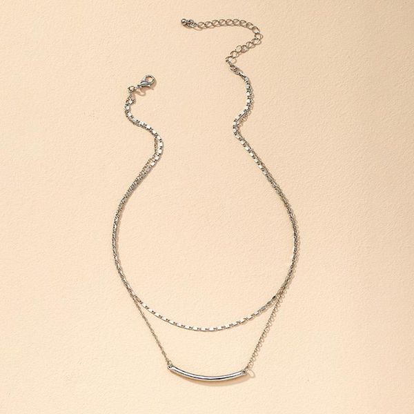 ins gold chain double layers curved bar minimalism minimalist choker pendant necklace korean fashion chic party jewelry chokers, Golden;silver
ins gold chain double layers curved bar minimalism minimalist choker pendant necklace korean fashion chic party jewelry chokers, Golden;silver