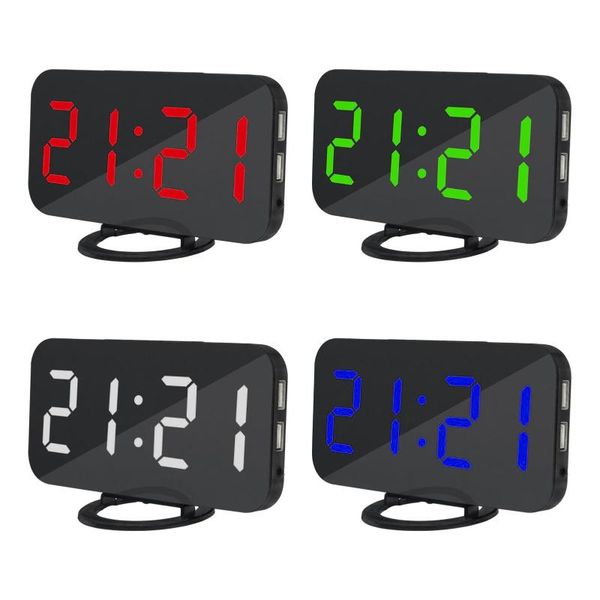 desk & table clocks inductive dimming clock, alarm clock dual usb output mobile phone charging sleeping mirror digital creative
desk & table clocks inductive dimming clock, alarm clock dual usb output mobile phone charging sleeping mirror digital creative