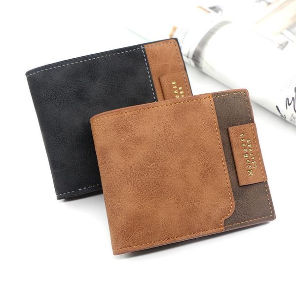 wallets men's short wallet frosted bronzing printing three fold bag loose leaf horizontal style card bags, Red;black
wallets men's short wallet frosted bronzing printing three fold bag loose leaf horizontal style card bags, Red;black
