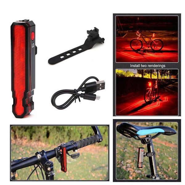 rechargeable mountain bike bicycle ld & 5led rear tail light for night cycling warning lamp safety taillight lights
rechargeable mountain bike bicycle ld & 5led rear tail light for night cycling warning lamp safety taillight lights