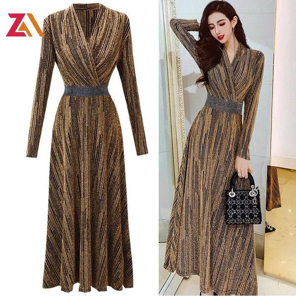 casual dresses zalady design korean fashion midi vintage elegant full sleeve v-neck a-line one piece zevity office party dress, Black;gray
casual dresses zalady design korean fashion midi vintage elegant full sleeve v-neck a-line one piece zevity office party dress, Black;gray