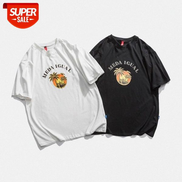 mansclot letter coconut print round neck half sleeve men's short t-shirt #ob8p, White;black
mansclot letter coconut print round neck half sleeve men's short t-shirt #ob8p, White;black