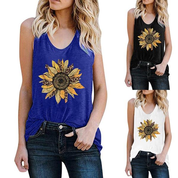 women's tanks & camis vintage flower sunflowers print women tank off shoulder sleeveless loose casual summer vest clothes, White
women's tanks & camis vintage flower sunflowers print women tank off shoulder sleeveless loose casual summer vest clothes, White