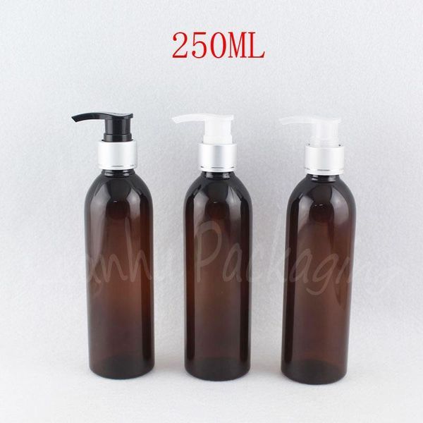 storage bottles & jars 250ml brown plastic bottle with silver lotion pump , 250cc empty cosmetic container shampoo / sub-bottling
storage bottles & jars 250ml brown plastic bottle with silver lotion pump , 250cc empty cosmetic container shampoo / sub-bottling