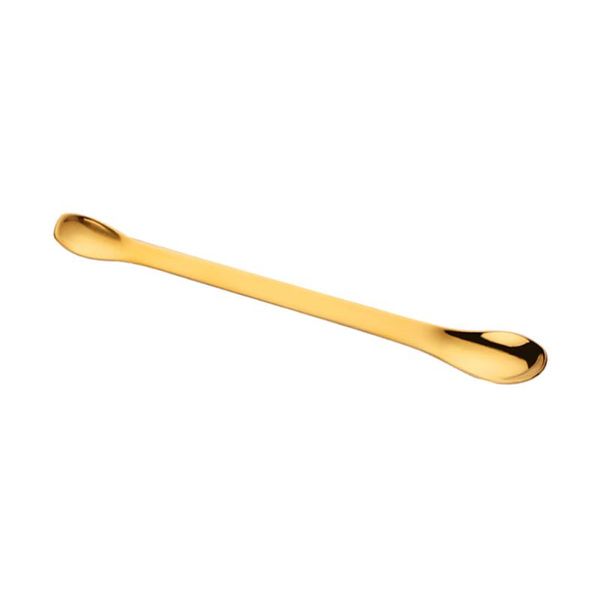 spoons stainless steel double-end spoon drinks stirring seasoning powder scoop creative tableware (golden)
spoons stainless steel double-end spoon drinks stirring seasoning powder scoop creative tableware (golden)