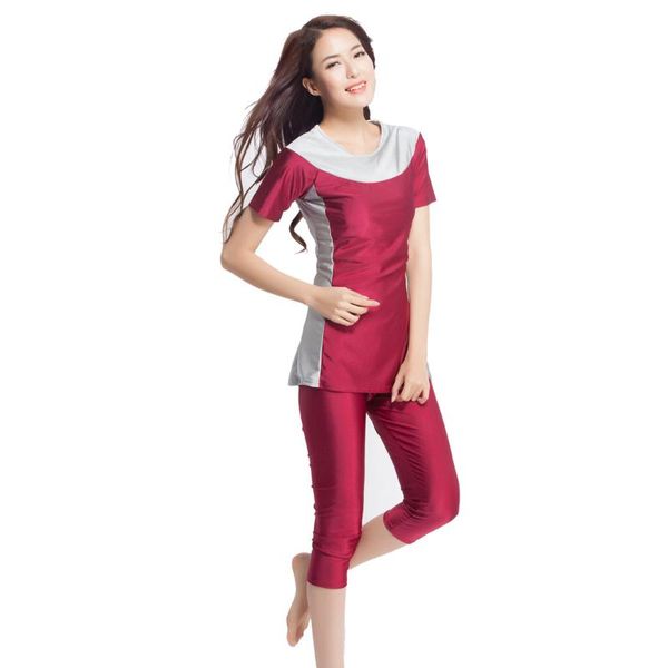 one-piece suits women's surfing rashguard swim shirt+pants short sleeve swimwear ladies two piece swimsuit 2021 plus size rash guard fe
one-piece suits women's surfing rashguard swim shirt+pants short sleeve swimwear ladies two piece swimsuit 2021 plus size rash guard fe