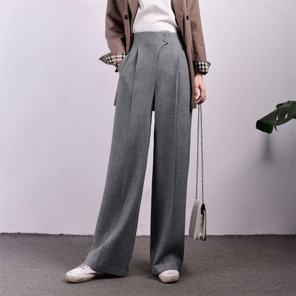 pants spring korea fashion women high waist wide leg all-matched casual solid loose suit pants femme trousers v279 8efq, Black;white
pants spring korea fashion women high waist wide leg all-matched casual solid loose suit pants femme trousers v279 8efq, Black;white