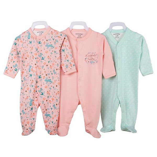 footies 100% cartoon baby girl clothes born rompers bodysuits spring summer long sleeves pajamas printed boys, Blue
footies 100% cartoon baby girl clothes born rompers bodysuits spring summer long sleeves pajamas printed boys, Blue