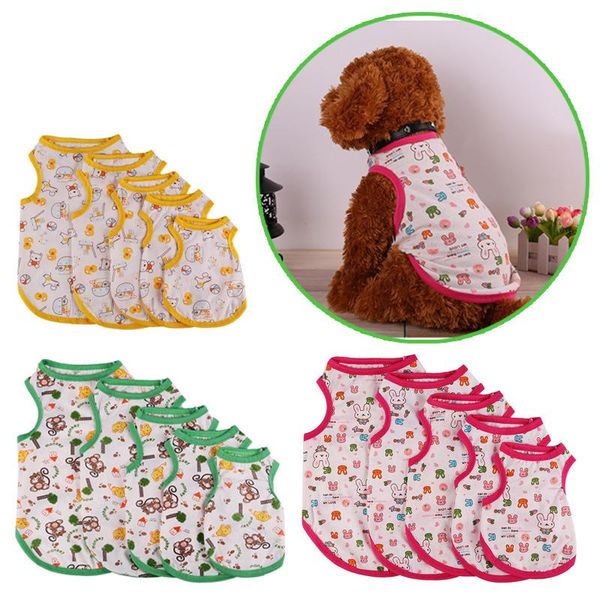 cute pet dog clothes for small animal printed spring puppy cat cotton t-shirt vest summer clothing chihuahua pug shirts apparel
cute pet dog clothes for small animal printed spring puppy cat cotton t-shirt vest summer clothing chihuahua pug shirts apparel