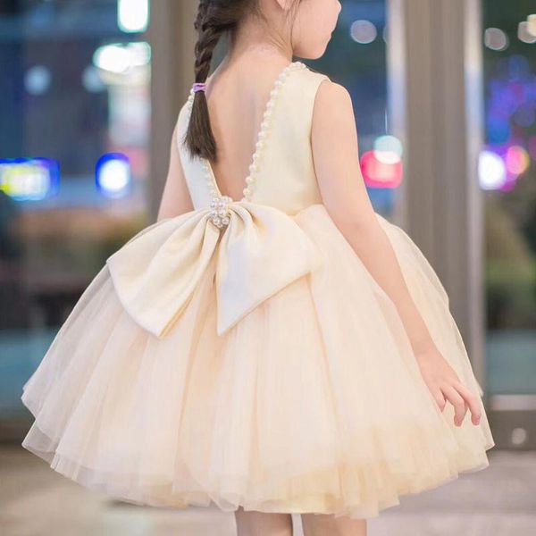 girl's dresses light champagne flower dress ball gown satin with tulle party pearls decoration, Red;yellow
girl's dresses light champagne flower dress ball gown satin with tulle party pearls decoration, Red;yellow