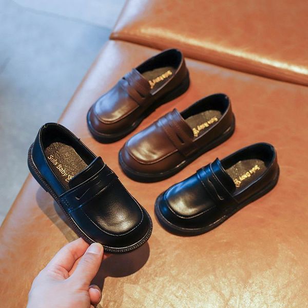 boys leather shoes spring solid color children girls sneakers flat casual kids dress sz346, Black;grey
boys leather shoes spring solid color children girls sneakers flat casual kids dress sz346, Black;grey