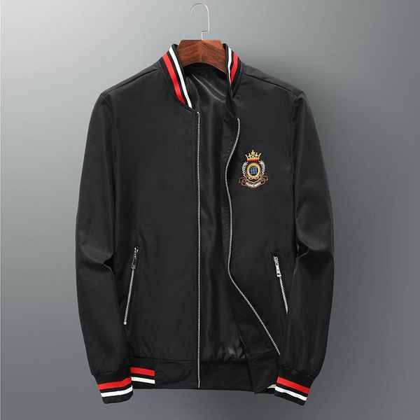 baseball clothing autumn trendy brand men's jacket casual european station fashion short embroidered jackets, Black;brown
baseball clothing autumn trendy brand men's jacket casual european station fashion short embroidered jackets, Black;brown