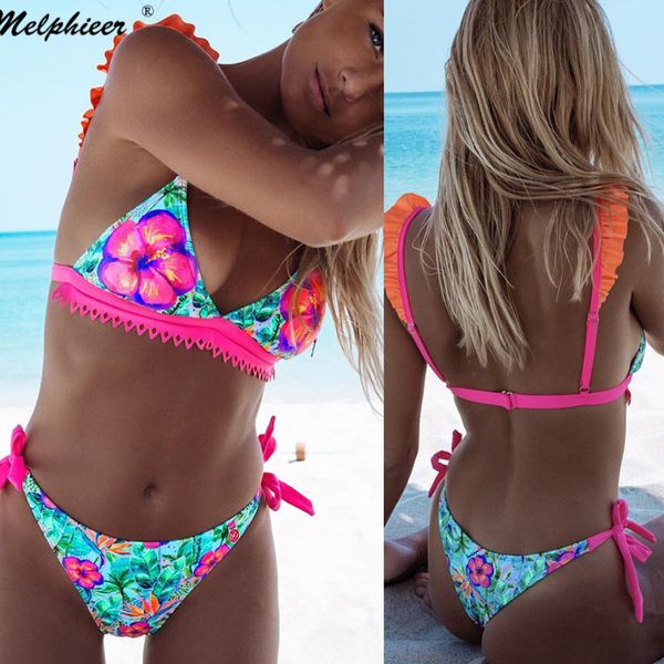 2020 new print ruffle bikinis set girls push up bikini swimwear womens swimsuit biquini bathing suit women mujer, White;black
2020 new print ruffle bikinis set girls push up bikini swimwear womens swimsuit biquini bathing suit women mujer, White;black