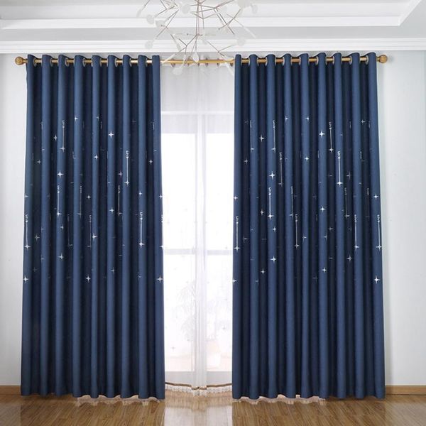 curtain & drapes modern minimalist style blackout stars embroidered polyester cotton heat insulation for bedroom living room #35
curtain & drapes modern minimalist style blackout stars embroidered polyester cotton heat insulation for bedroom living room #35