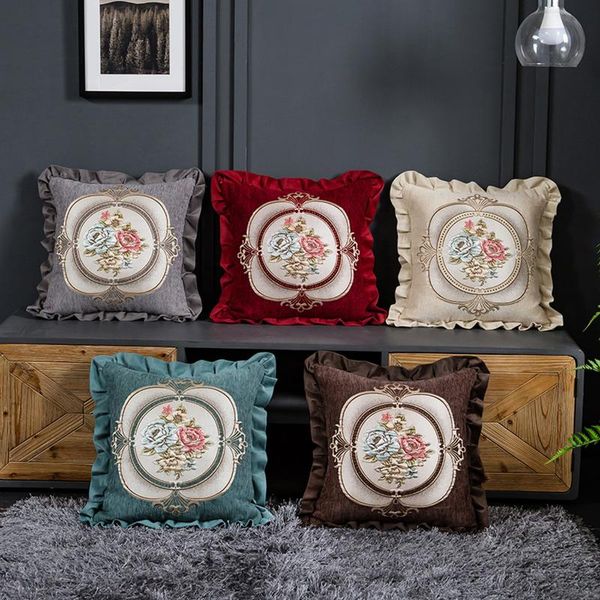 cushion/decorative pillow 45x45cm luxury chenille embroidery flower cushion cover sofa chair bed car decorative throw jacquard square
cushion/decorative pillow 45x45cm luxury chenille embroidery flower cushion cover sofa chair bed car decorative throw jacquard square