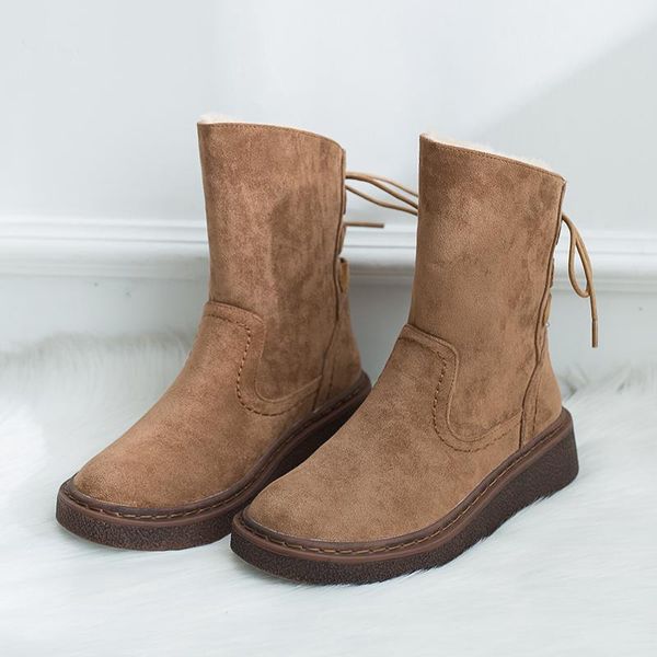 boots 2021 fashion lace up brown women platform cute snow warm plush slip fur shoes u11-27, Black
boots 2021 fashion lace up brown women platform cute snow warm plush slip fur shoes u11-27, Black