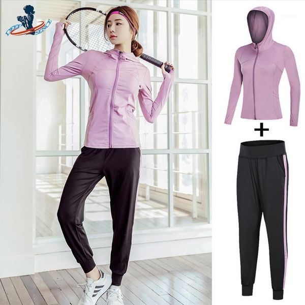 yoga outfit deepsence 2pcs harem pants women sport suit athletic wear workout running clothing long windproof coat female gym set
yoga outfit deepsence 2pcs harem pants women sport suit athletic wear workout running clothing long windproof coat female gym set