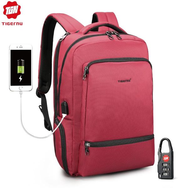 backpack tigernu anti theft 15.6"lapusb charging women waterproof travel solid mochila large capacity schoolbag female
backpack tigernu anti theft 15.6"lapusb charging women waterproof travel solid mochila large capacity schoolbag female