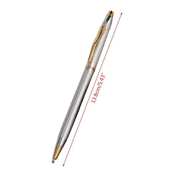 luxury metal signature ballpoint pen black ink business writing office supplies 1xce pens, Blue;orange
luxury metal signature ballpoint pen black ink business writing office supplies 1xce pens, Blue;orange