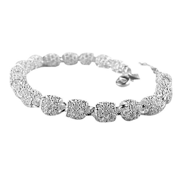 link, chain otoky bracelets silver 925 hollow bracelet charm wrist bangle clasp gift for women jewelry, Black
link, chain otoky bracelets silver 925 hollow bracelet charm wrist bangle clasp gift for women jewelry, Black