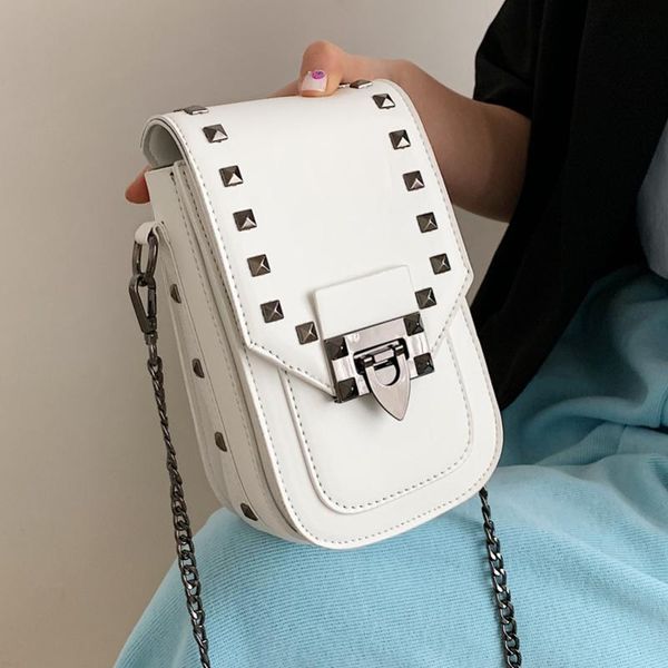 mini bag ladies mobile phone 2021 fashion spring and summer rivet small square shoulder messenger chain female cross body
mini bag ladies mobile phone 2021 fashion spring and summer rivet small square shoulder messenger chain female cross body