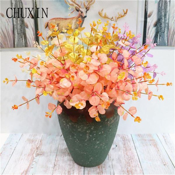 decorative flowers & wreaths 16 fork eucalyptus round leaves artificial money leaf fake plants home decoration flower bouquet wedding
decorative flowers & wreaths 16 fork eucalyptus round leaves artificial money leaf fake plants home decoration flower bouquet wedding
