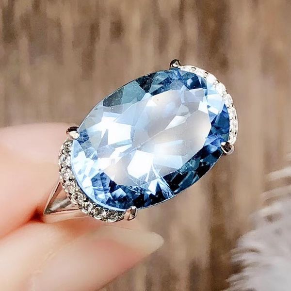 cluster rings per jewelry natural real blue z oval style ring 6.5ct gemstone 925 sterling silver for men or women q20583, Golden;silver
cluster rings per jewelry natural real blue z oval style ring 6.5ct gemstone 925 sterling silver for men or women q20583, Golden;silver