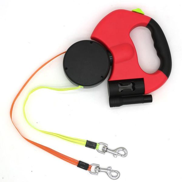 pet two-headed retractable leash tractor with light model one tow two walker dog garbage box collars & leashes
pet two-headed retractable leash tractor with light model one tow two walker dog garbage box collars & leashes